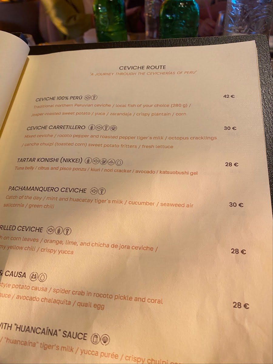 Menu - Maymanta | Barcelona photo 3