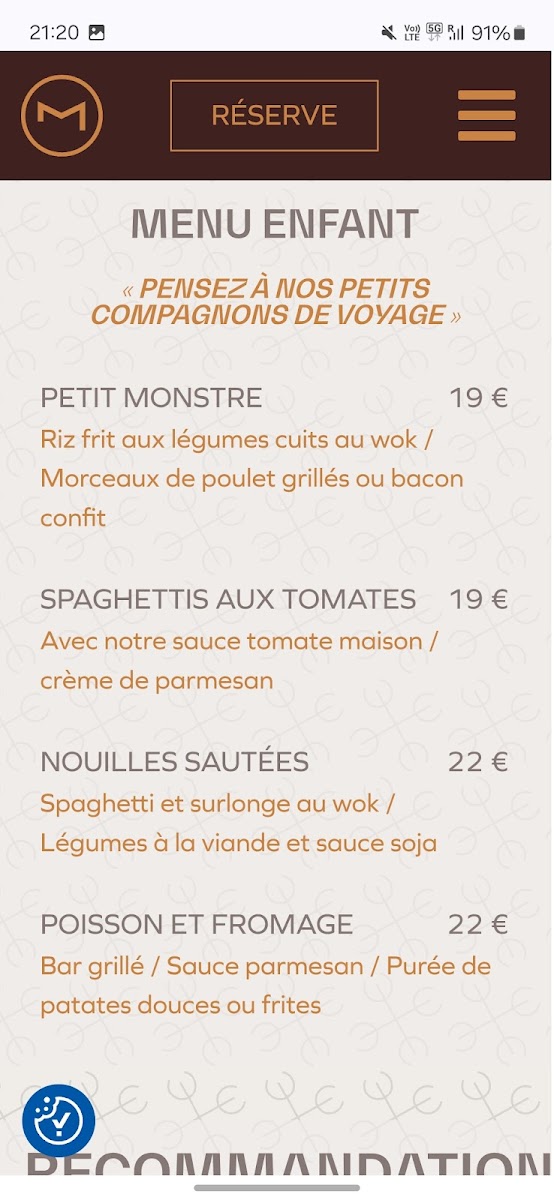 Menu - Maymanta | Barcelona photo 8